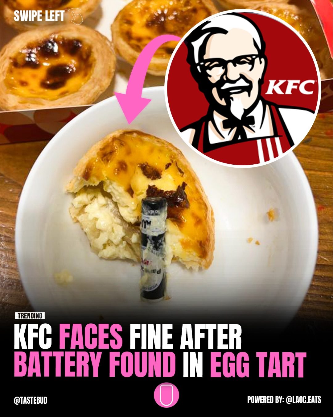 KFC Egg Tart Incident Prompts Food Safety Review
