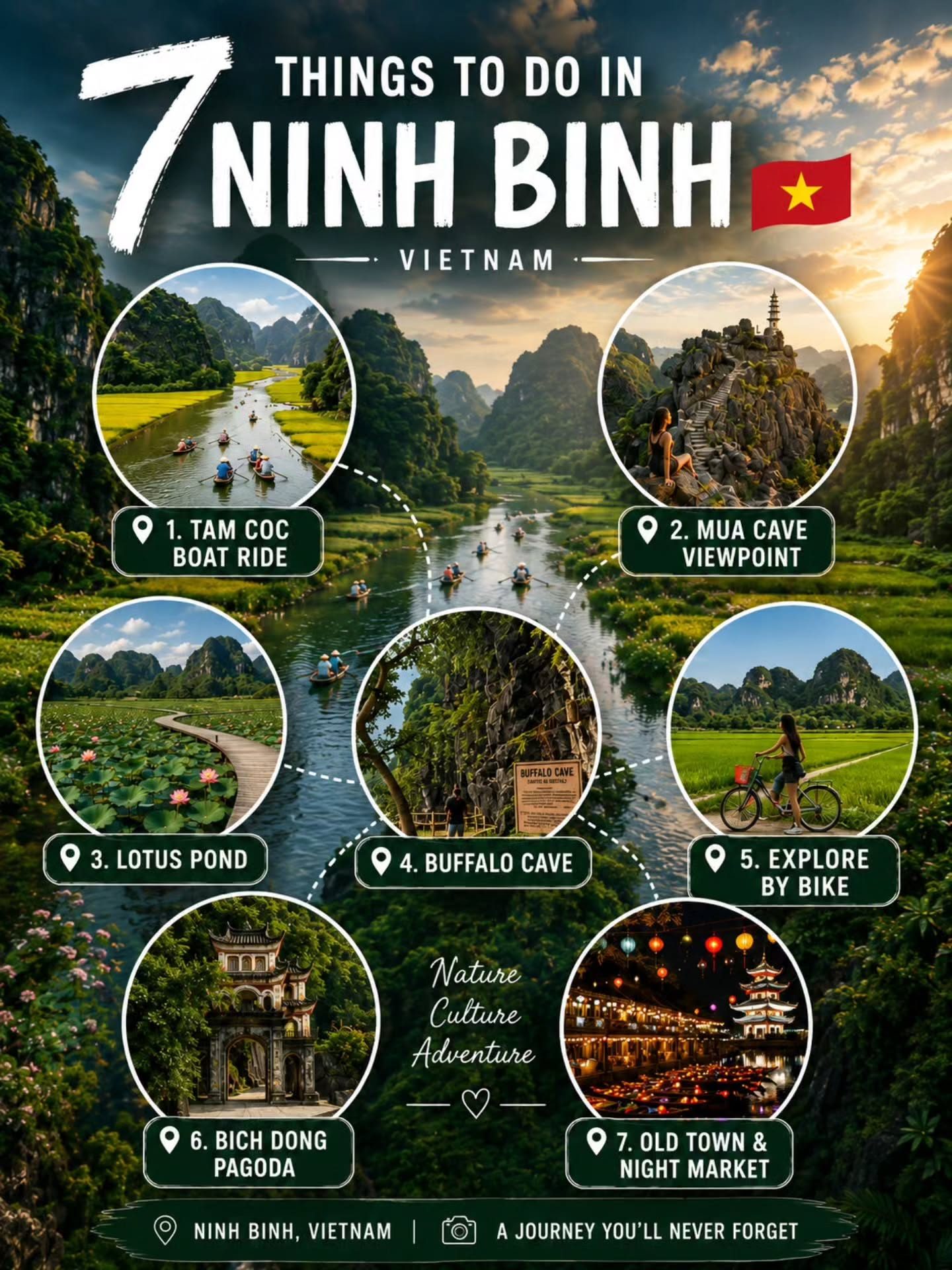 Ninh Binh Travel: Top 7 Must-Do Activities