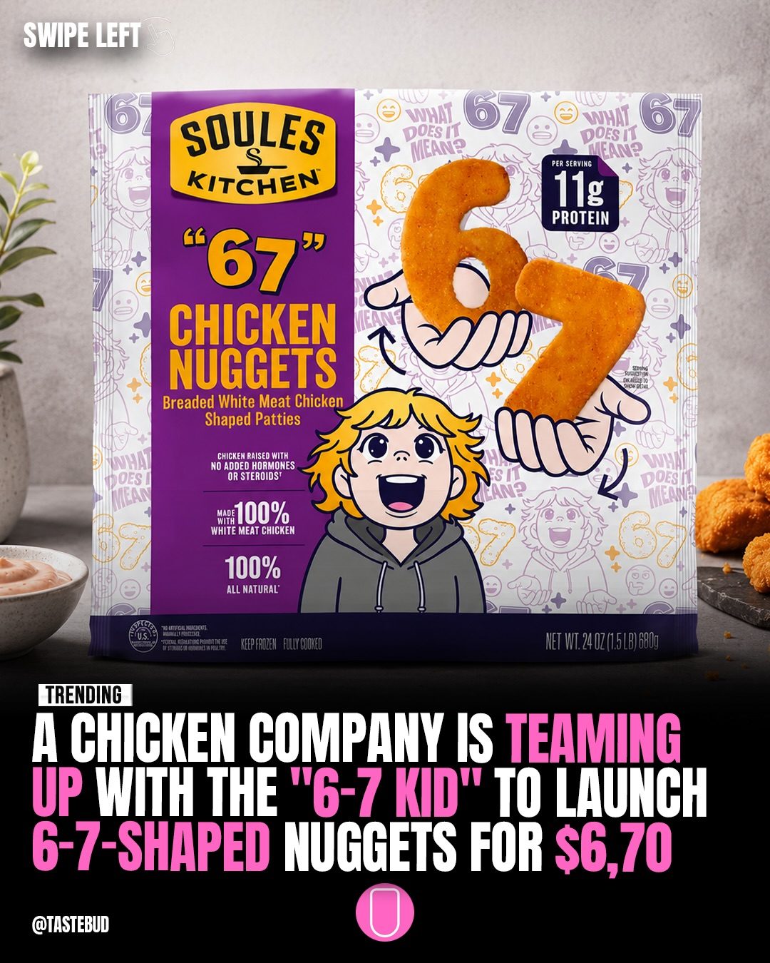 Tastebud's Meme-Inspired 6-7 Nuggets Launch
