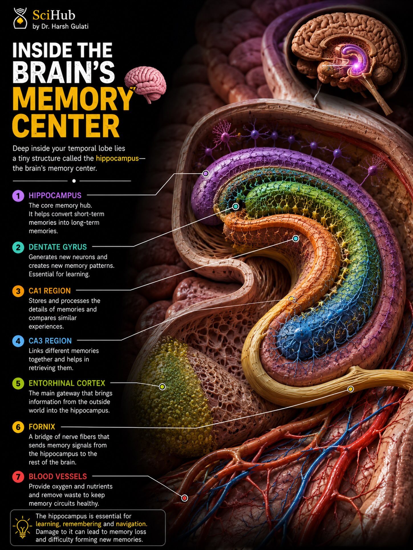 Unlocking the Brain's Memory Hub: The Hippocampus