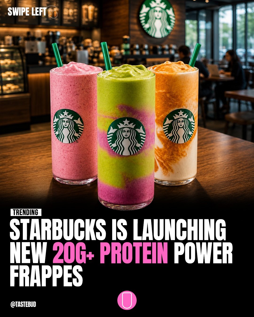 Starbucks' New Power Frappes: Boost Protein and Energy