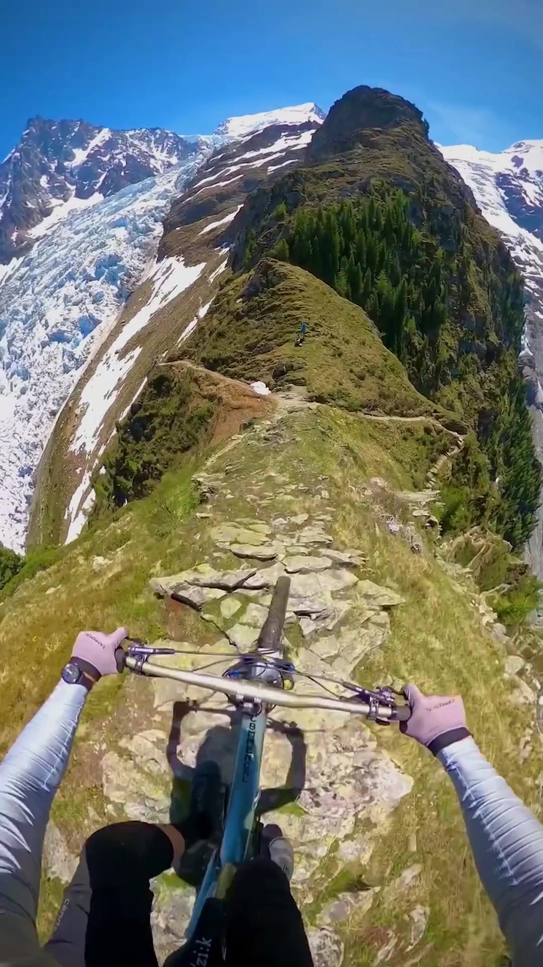 Cube Mountain Bike Descent: Trail Handling