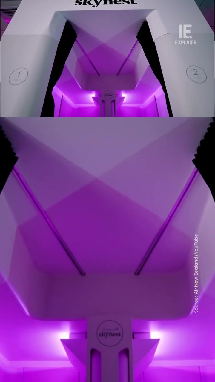 Skynest Sleep Pods: Economy Class Travel's New Comfort