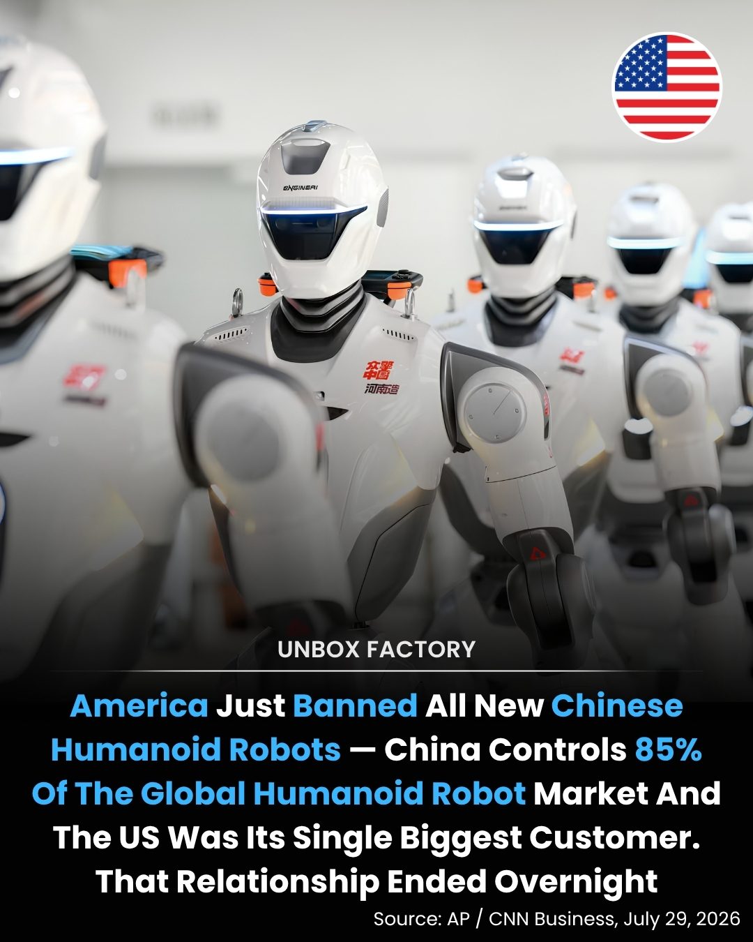 US Restrictions Reshape Global Humanoid Robot Market