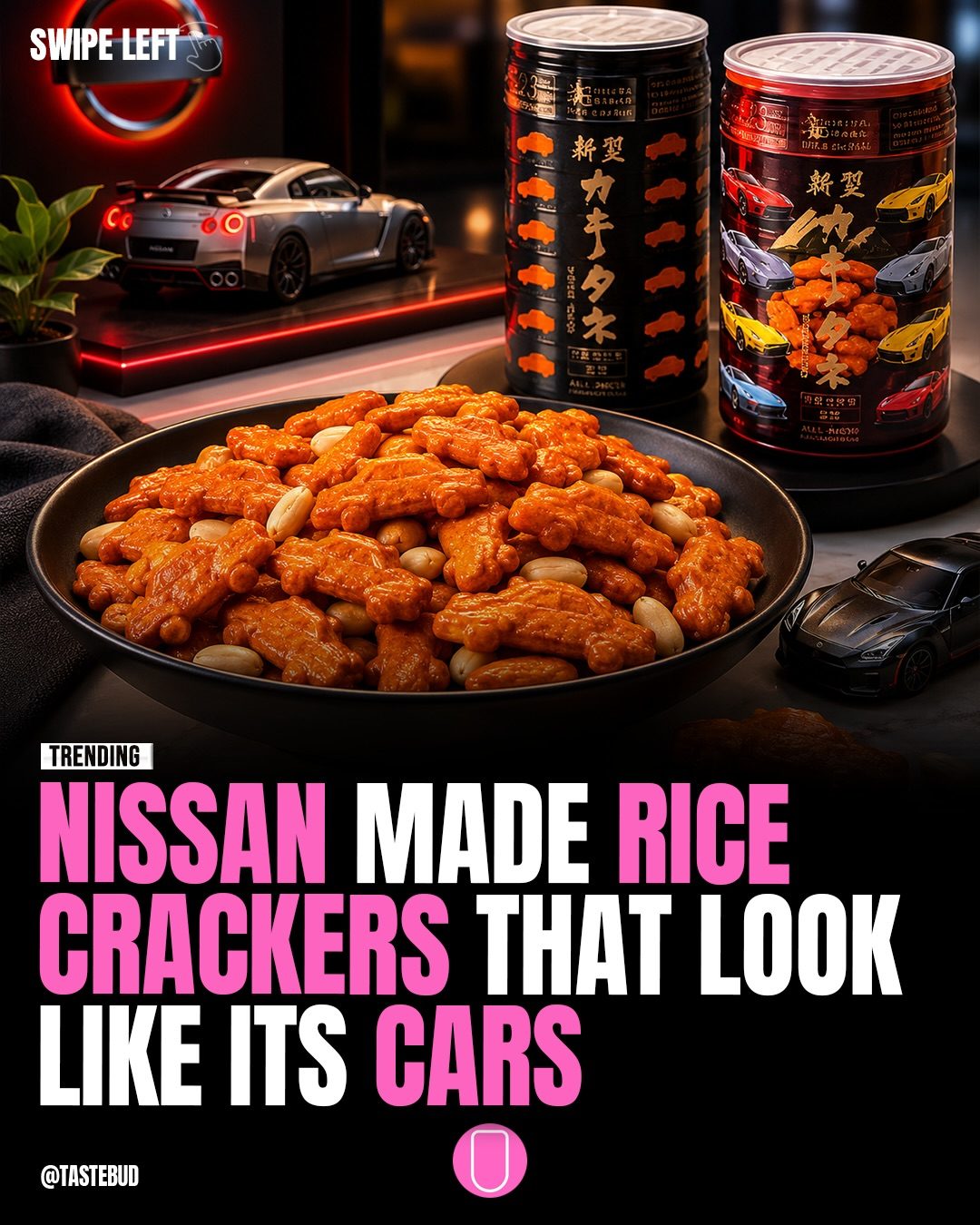 Nissan Rice Crackers: Where Car Culture Meets Japanese Snacks