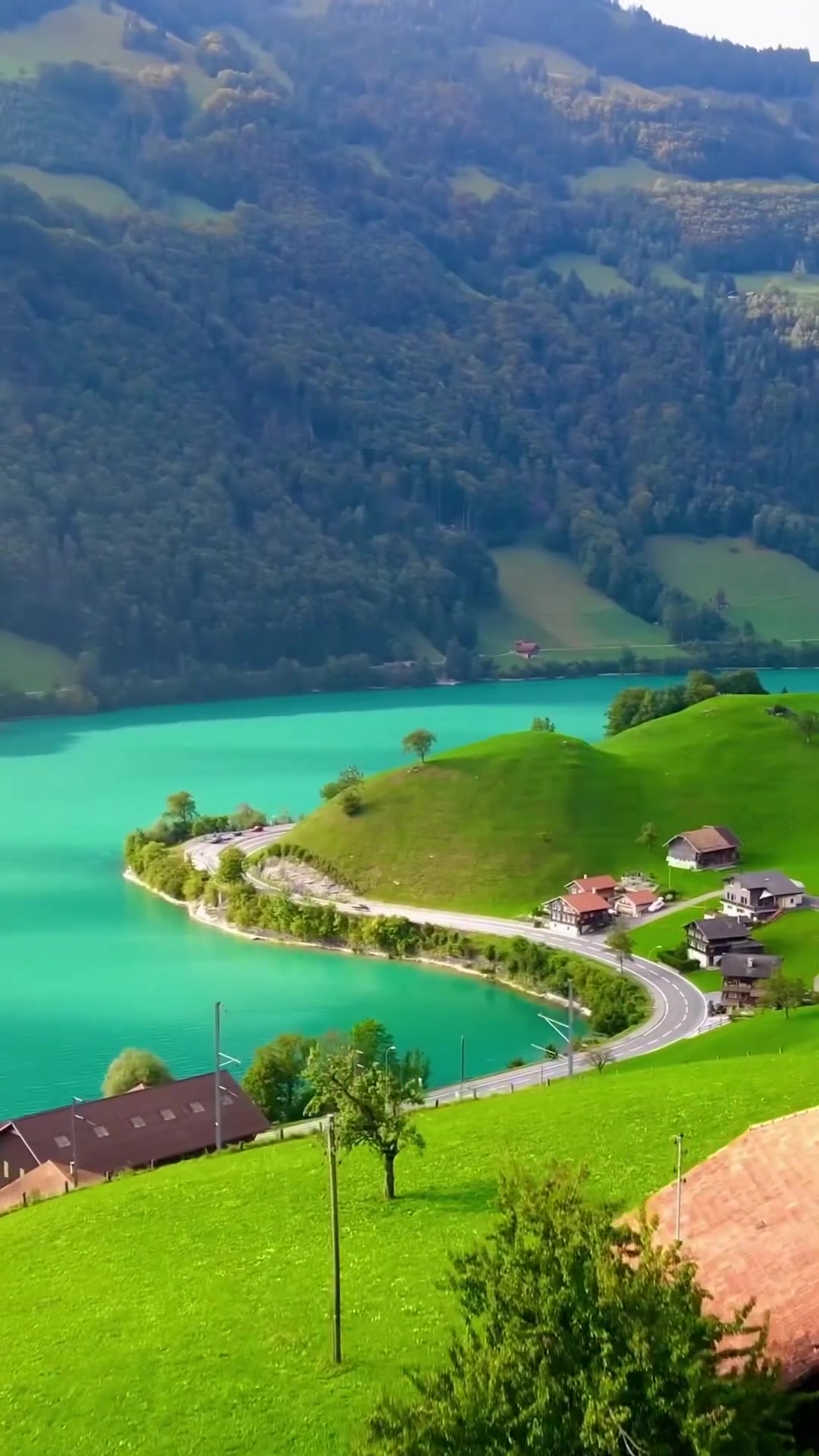 Switzerland's Alpine Beauty: Lakes, Mountains, and Villages