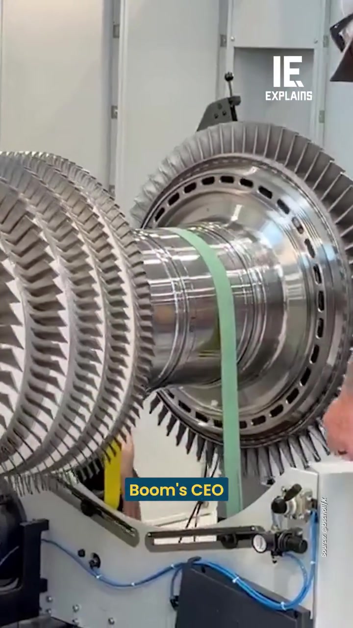Boom's Symphony Engine Turbine Blade Testing