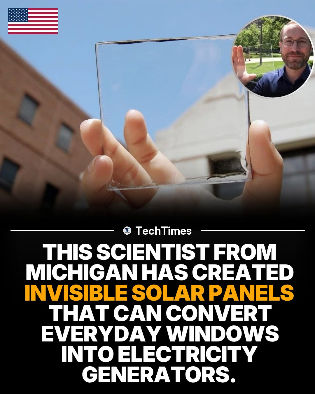 Michigan Scientist's Invisible Solar Panels for Windows
