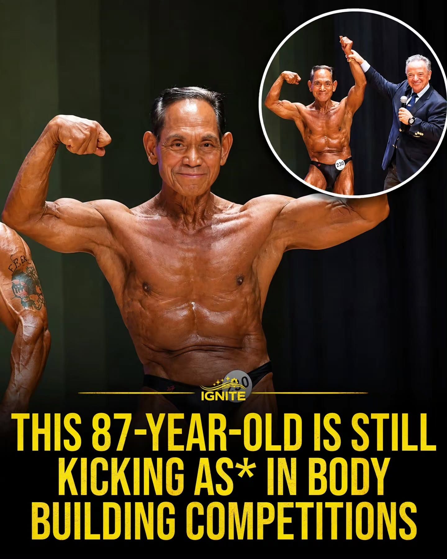 87-Year-Old Bodybuilder: Defying Age in Fitness Competitions