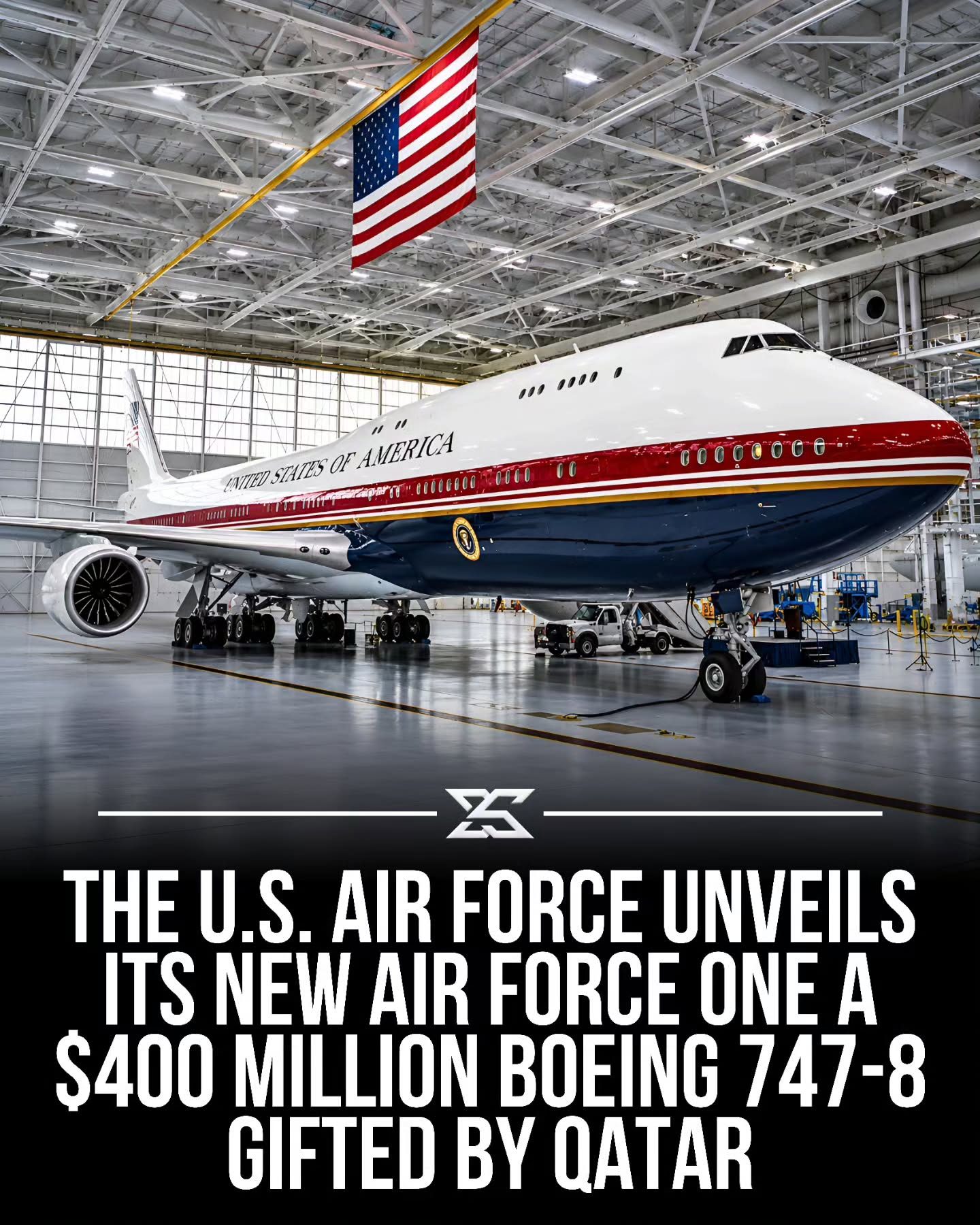 Temporary Air Force One: Boeing 747-8 Unveiled for Presidential Travel