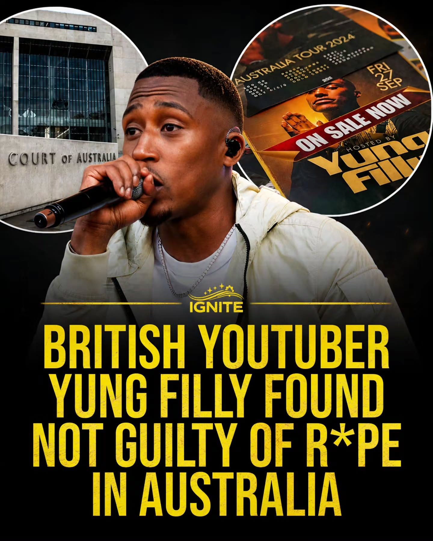 Yung Filly Australia Tour 2024: Legal Clearance and Concerts