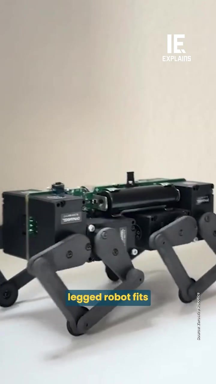 ZeroWire Robotics' Q8Bot1: The Wireless Quadruped Robot