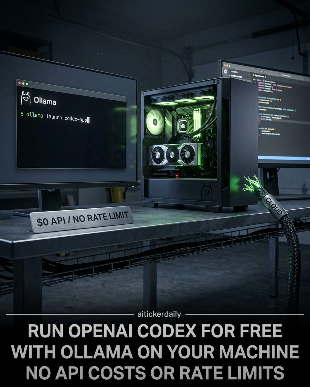 How to Run OpenAI Codex Locally with Ollama v0.24