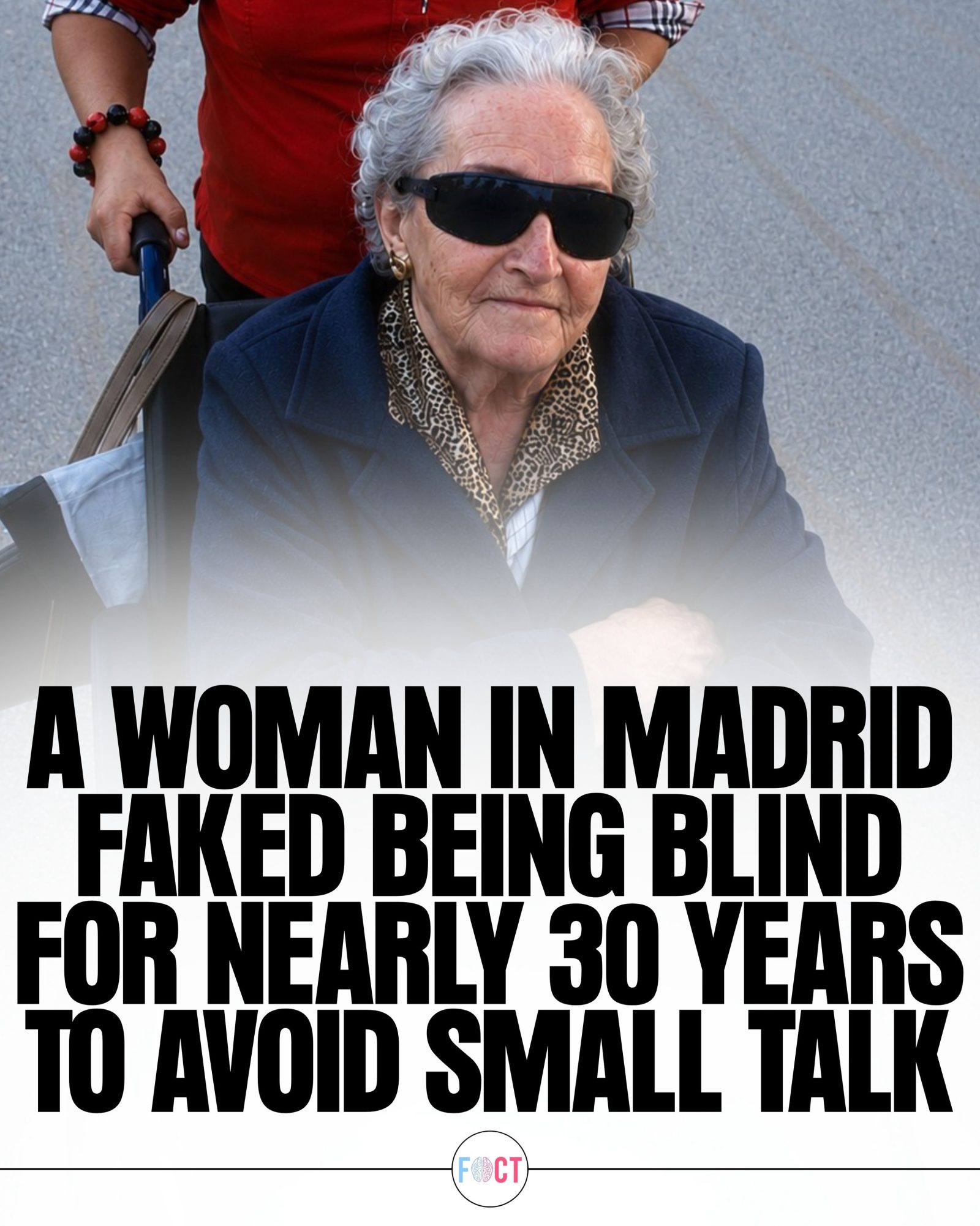 The Woman Who Faked Blindness for 30 Years to Avoid Small Talk