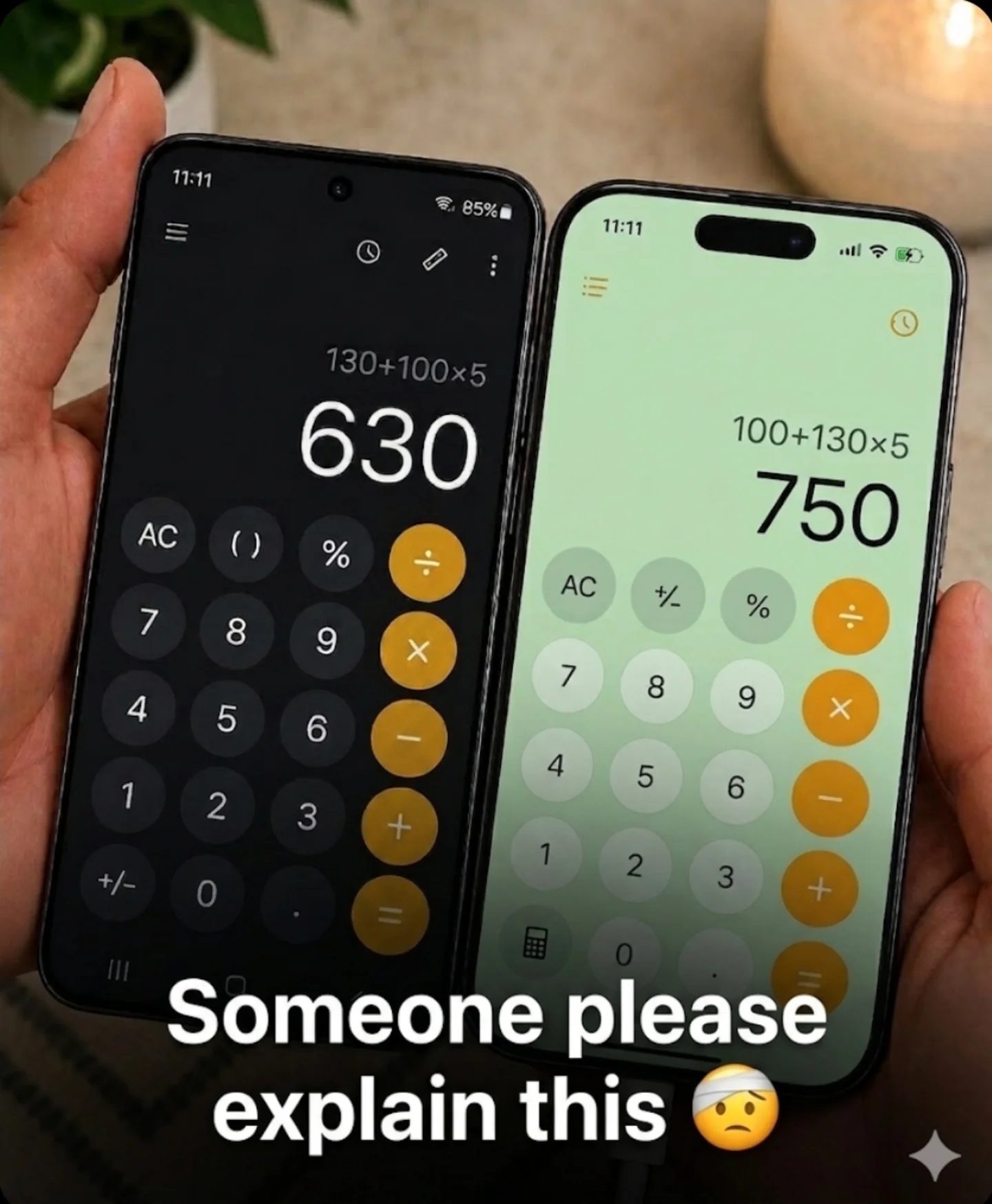 Smartphone Calculator Logic Explained