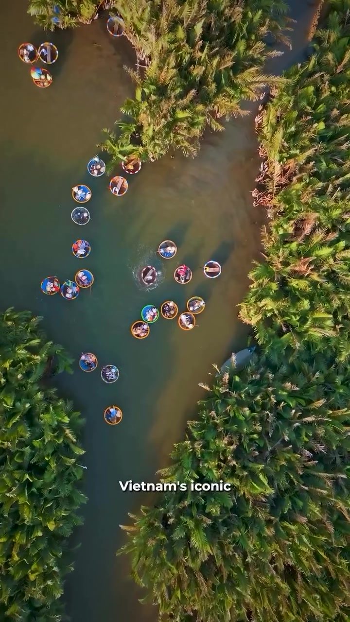 Exploring Vietnam's Iconic Basket Boat Craftsmanship