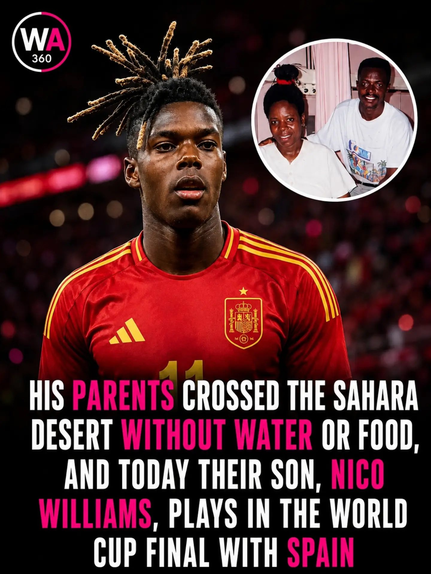 Nico Williams' Inspiring Journey: From Sahara to World Cup
