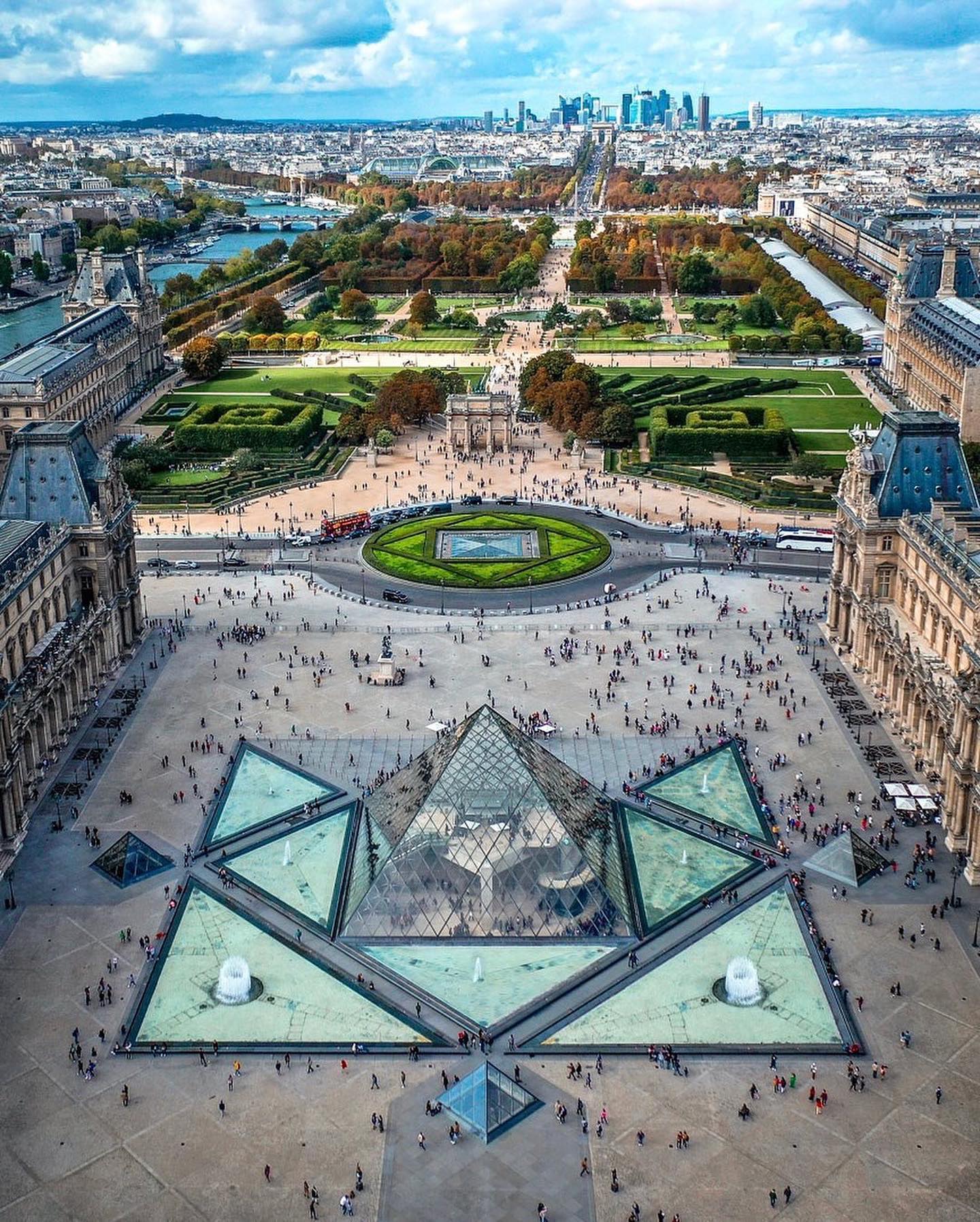 Aerial Views of France's Iconic Cities