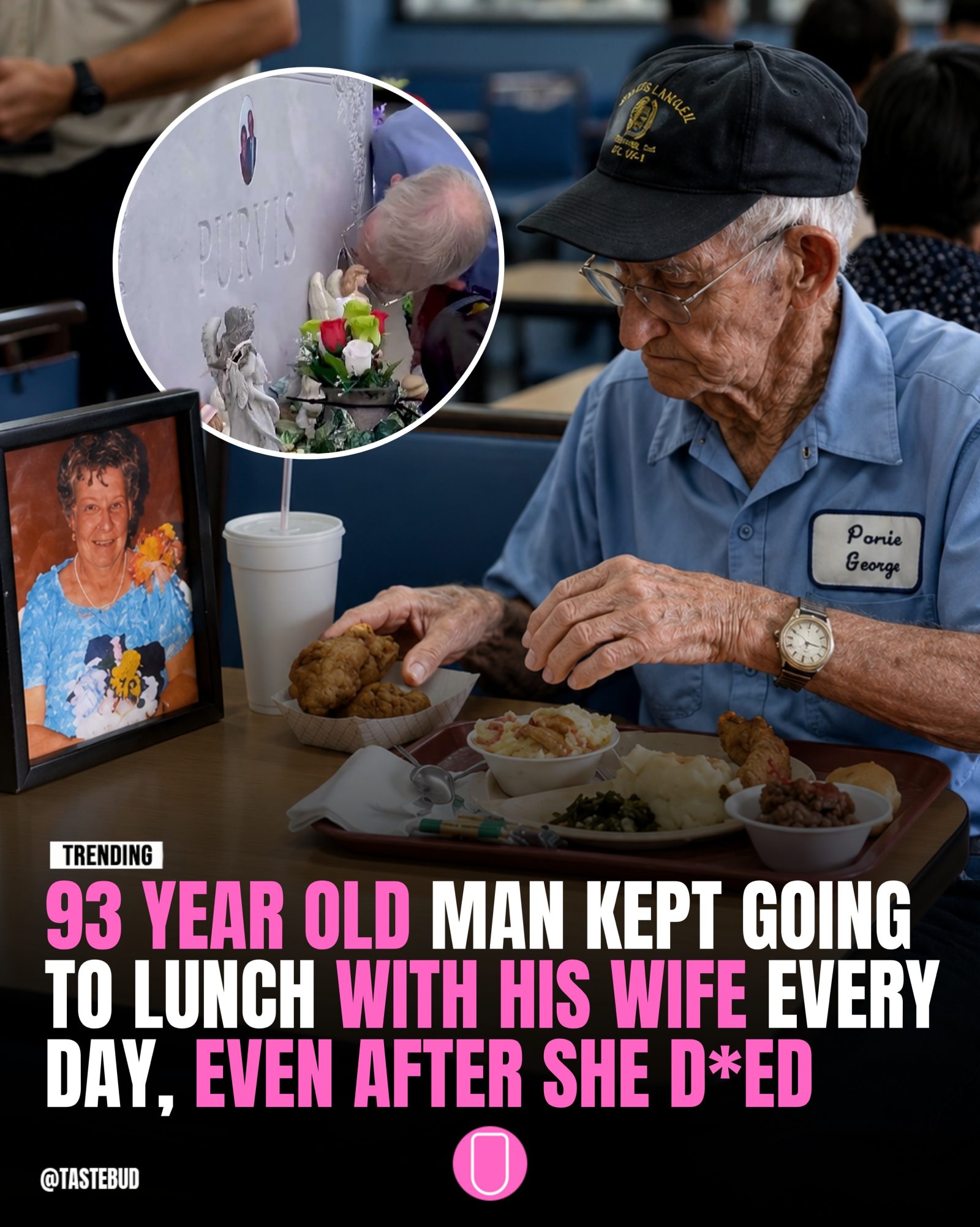 Heartwarming Story of a 93-Year-Old Who Keeps His Daily Lunch Tradition with His Wife