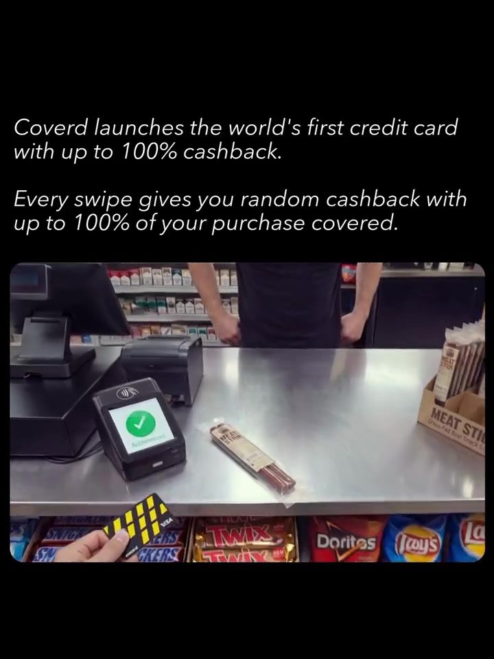 Coverd Launches Credit Card with Up to 100% Cashback