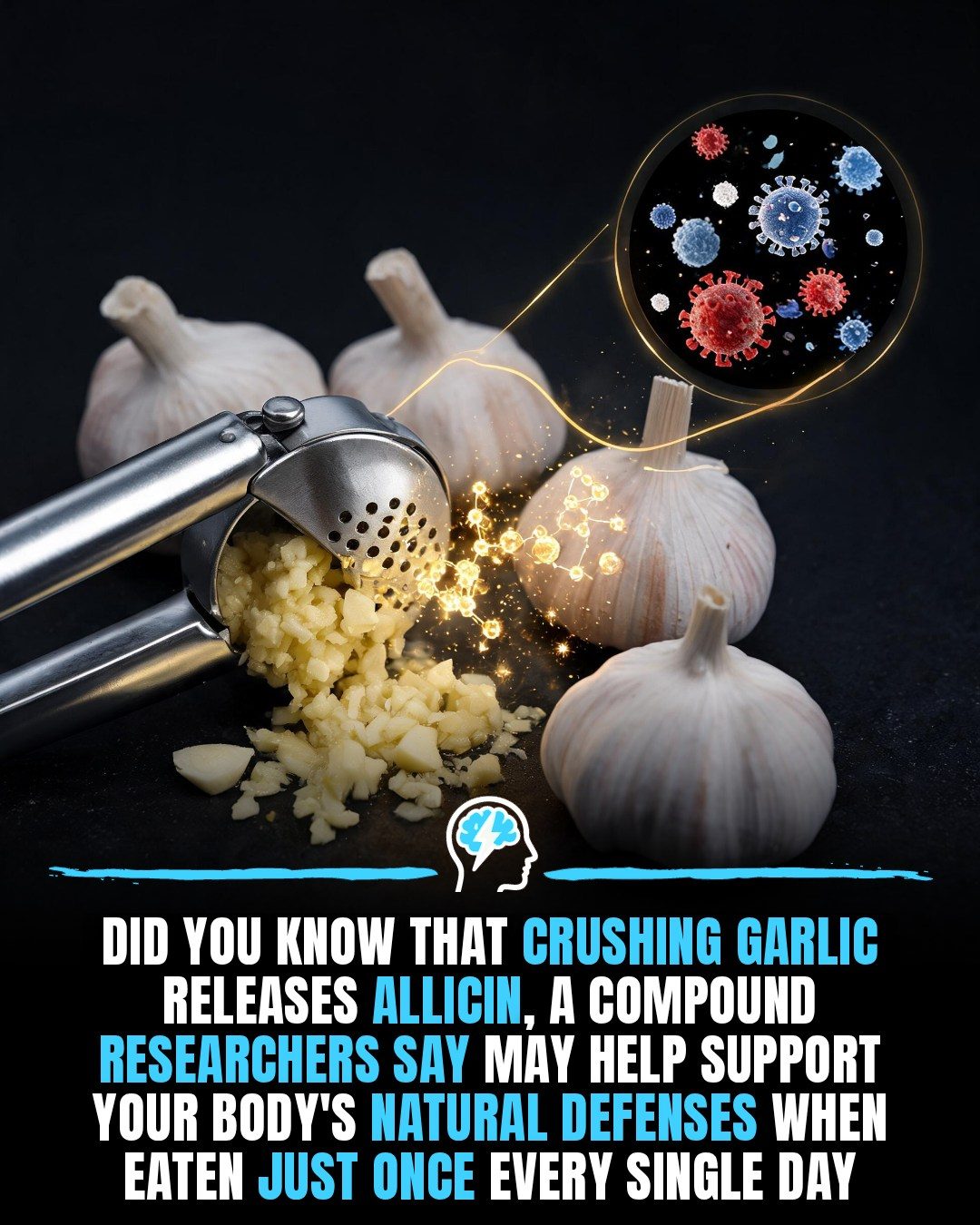 Unlocking Garlic's Power: How Crushing Boosts Benefits