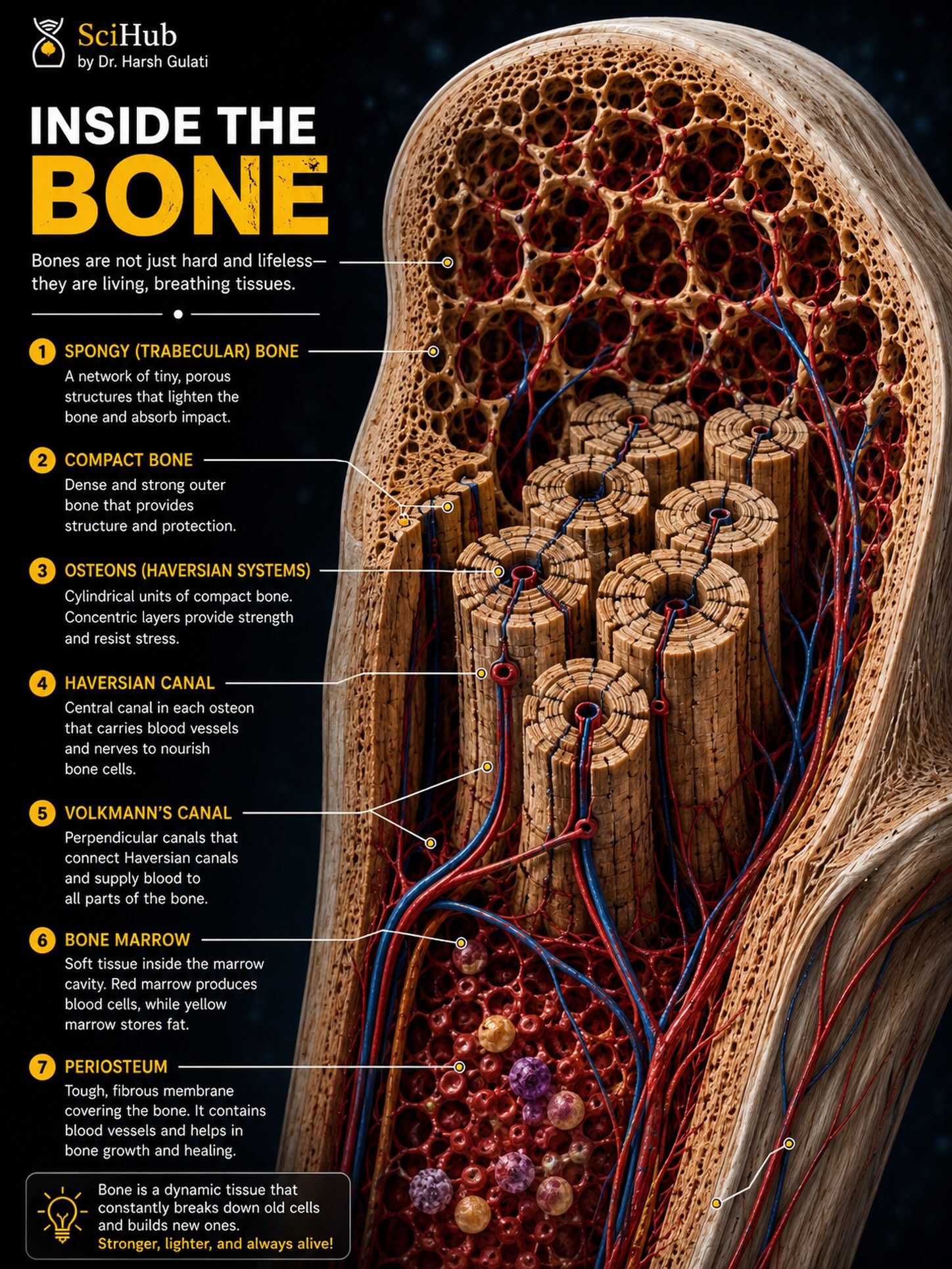 Explore the Intricate Structure of Bones: Hidden Layers