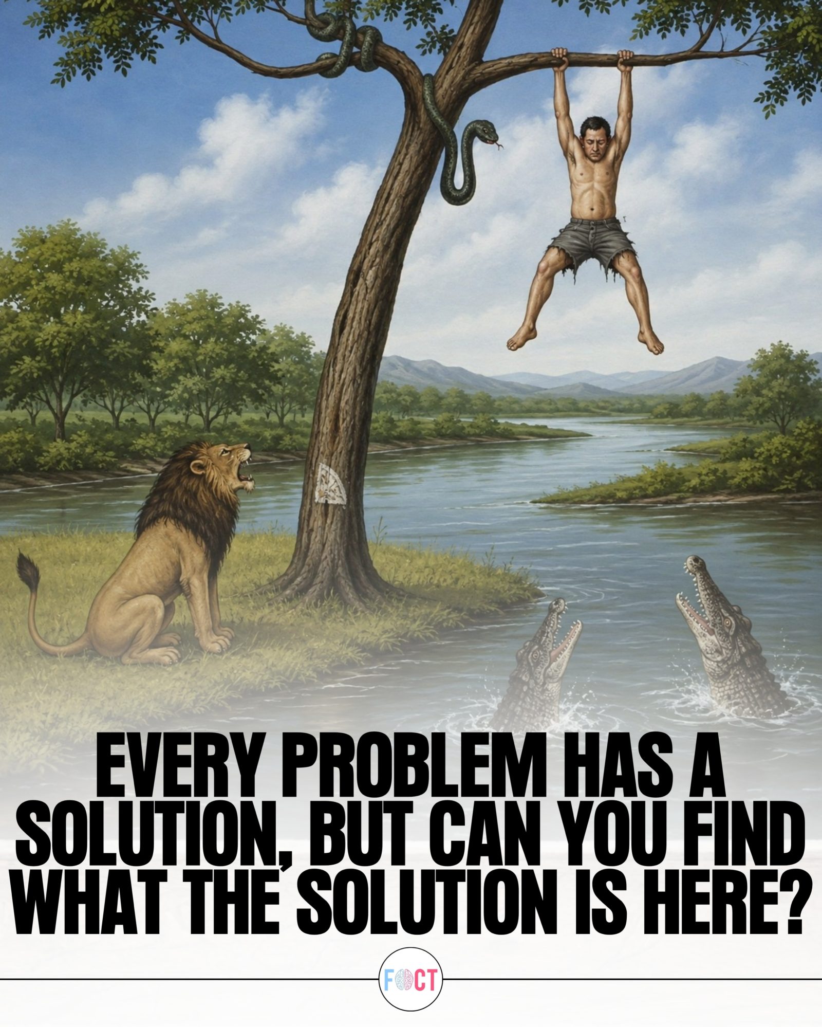 Unraveling the Surreal Optical Illusion: Can You Solve the Riddle?