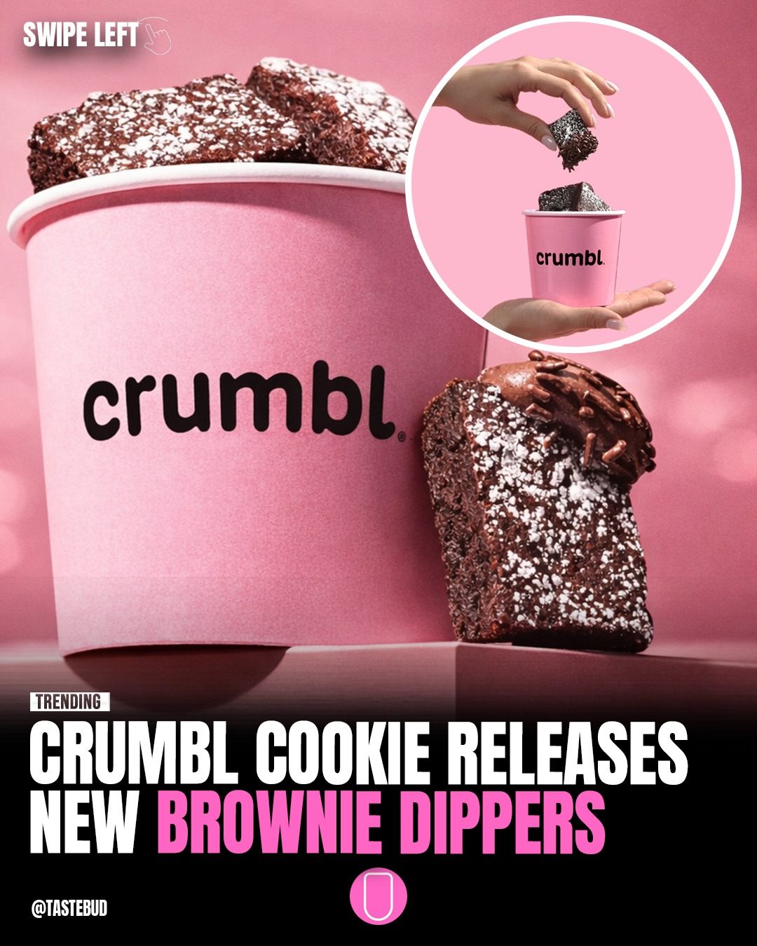 Crumbl's New Brownie Dippers: A Shareable Dessert
