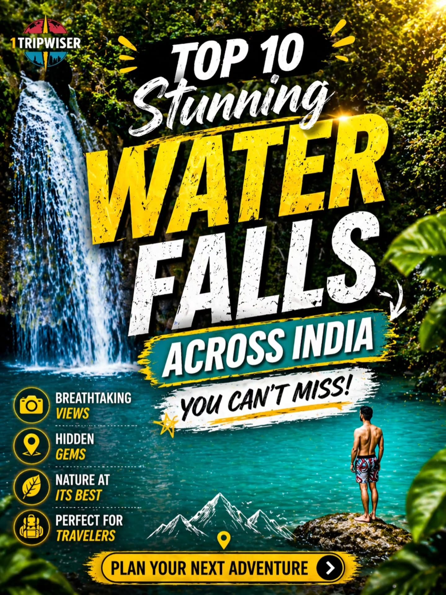 Top 10 Must-See Waterfalls in India