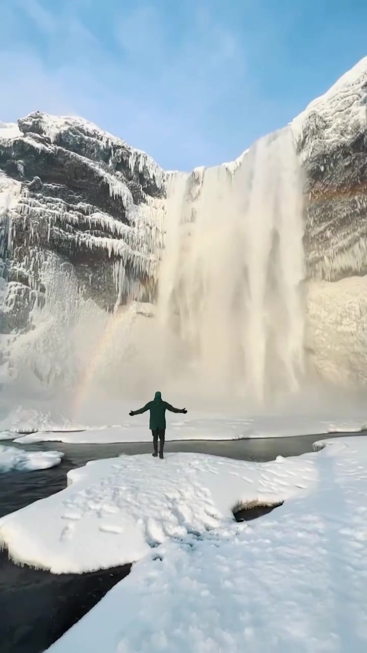 Icelandic Waterfall Adventure: Beauty and Power
