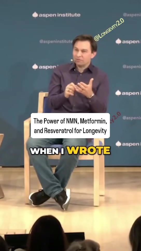 Dr. David Sinclair's Longevity Supplements: NMN, Metformin & Resveratrol