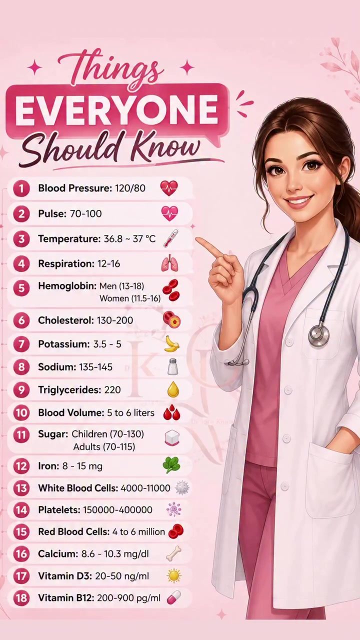 Learn What's Normal: Your Guide to Key Health Values