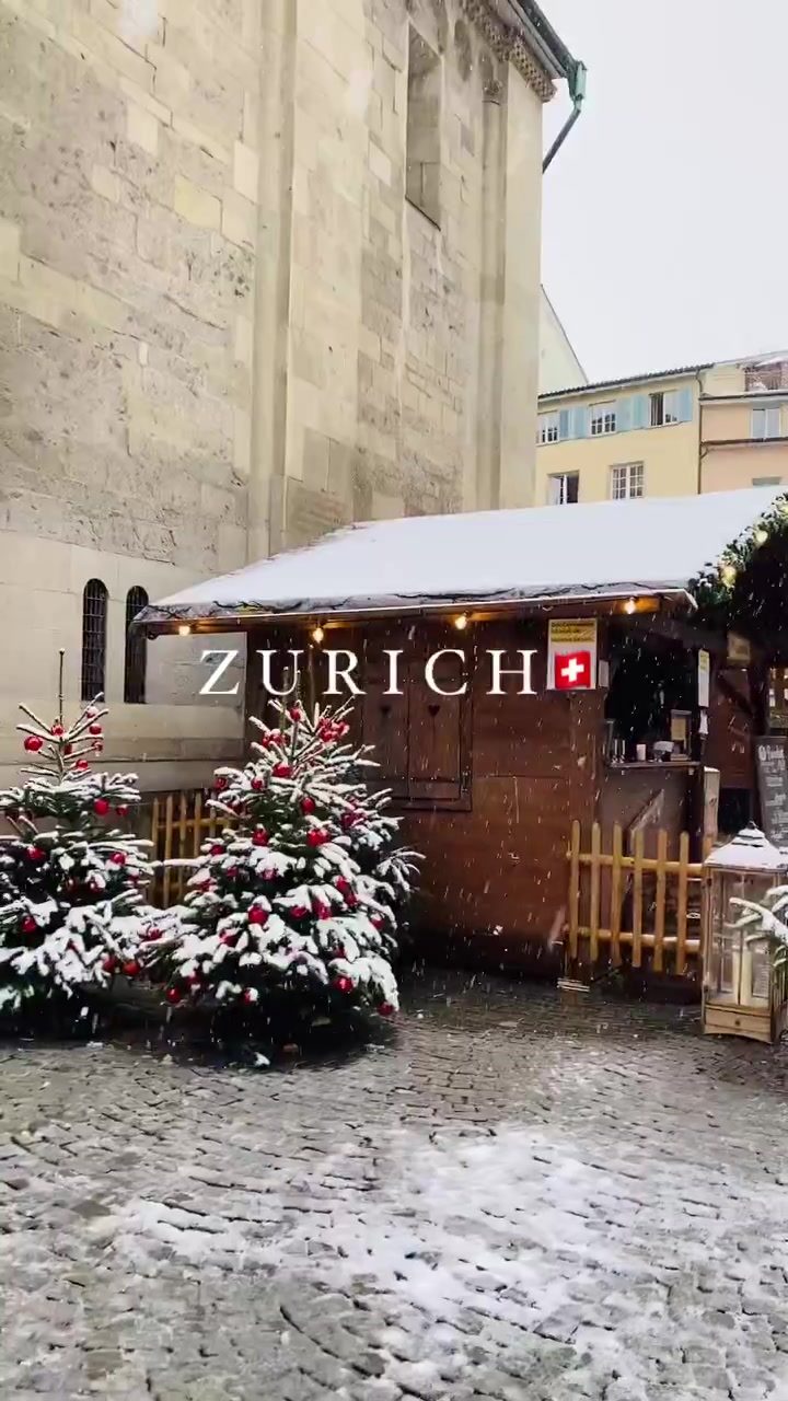 Dazzling Zurich: Winter Wonderland Architecture
