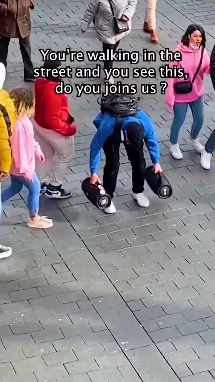 Street Dance Routine in Urban Environment