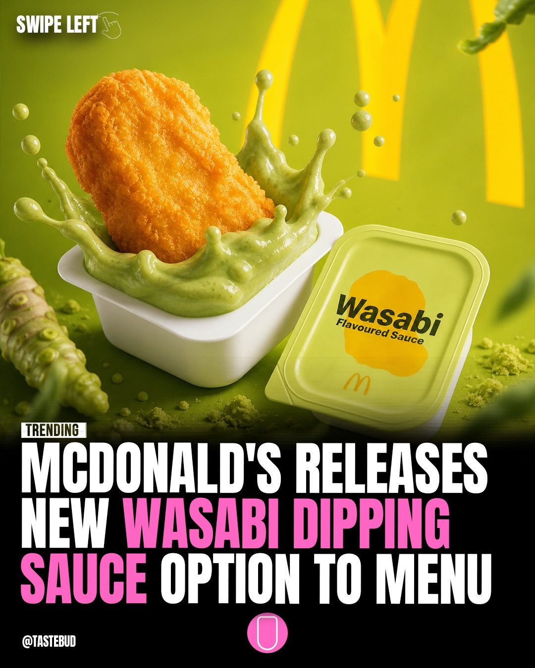 New Wasabi Sauce: McDonald's Malaysia's Spicy Kick For Chicken Nuggets