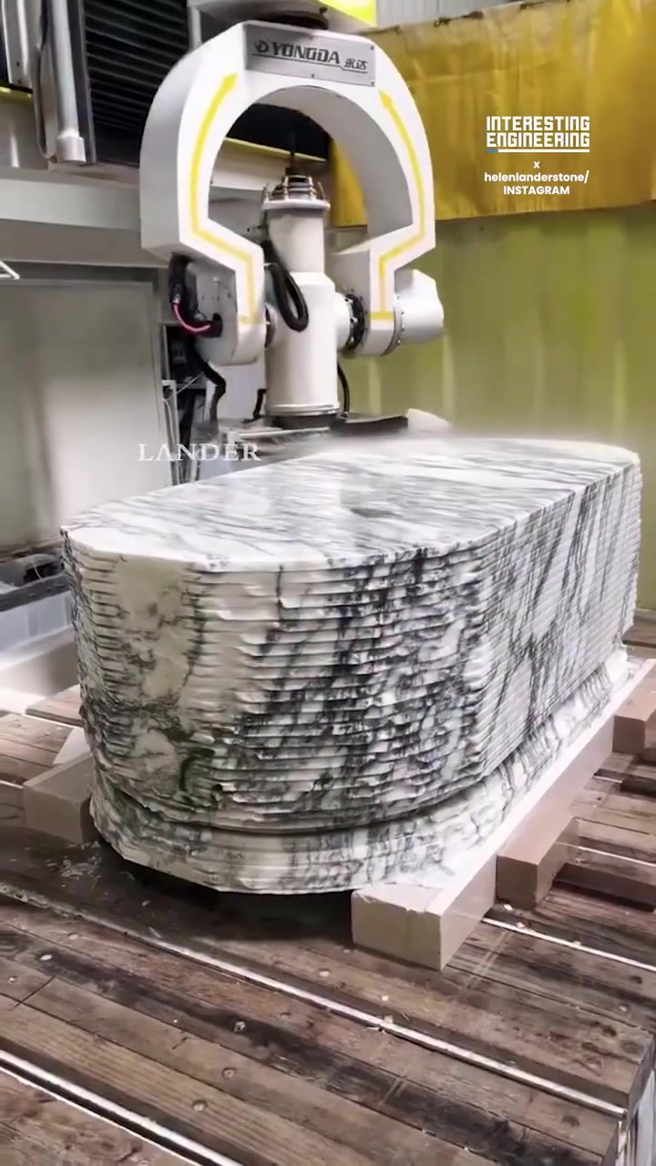 Automated Stone Carving: Robotic CNC Machines and Luxury Marble
