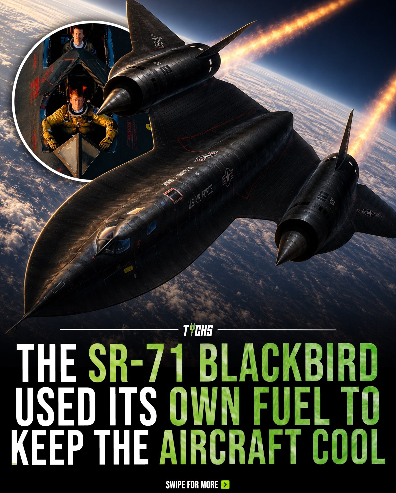 SR-71 Blackbird: Advanced Engineering in Record Speed Flight