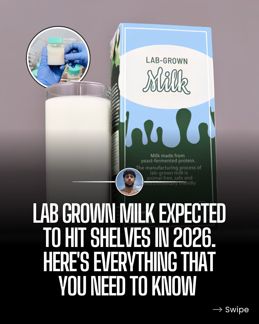 Lab-Grown Milk: Revolutionizing Dairy, Coming to Shelves in 2026