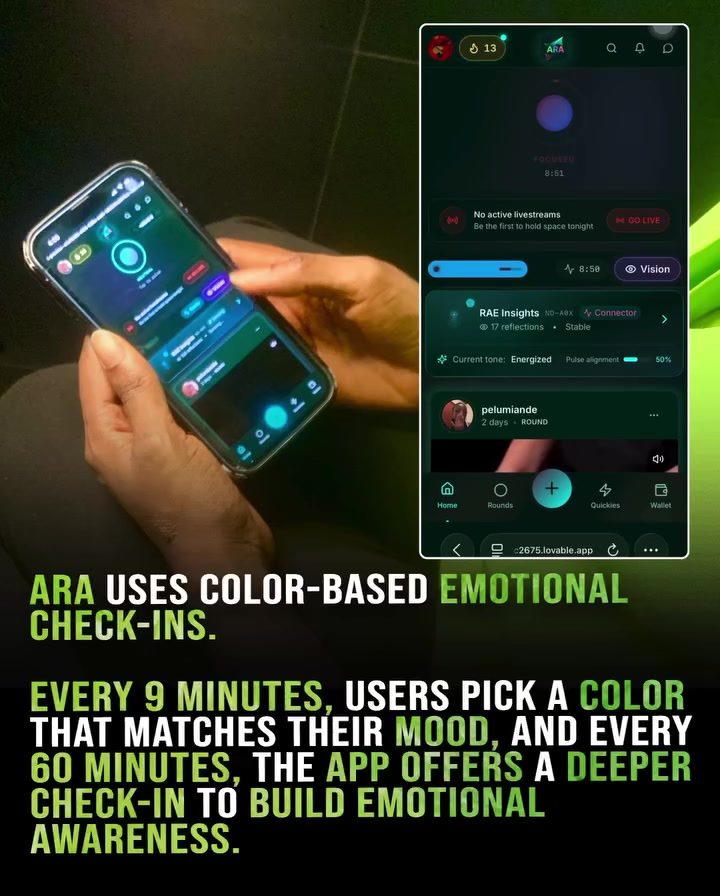 Mood Tracking with RAE: Color-based Emotional Check-ins