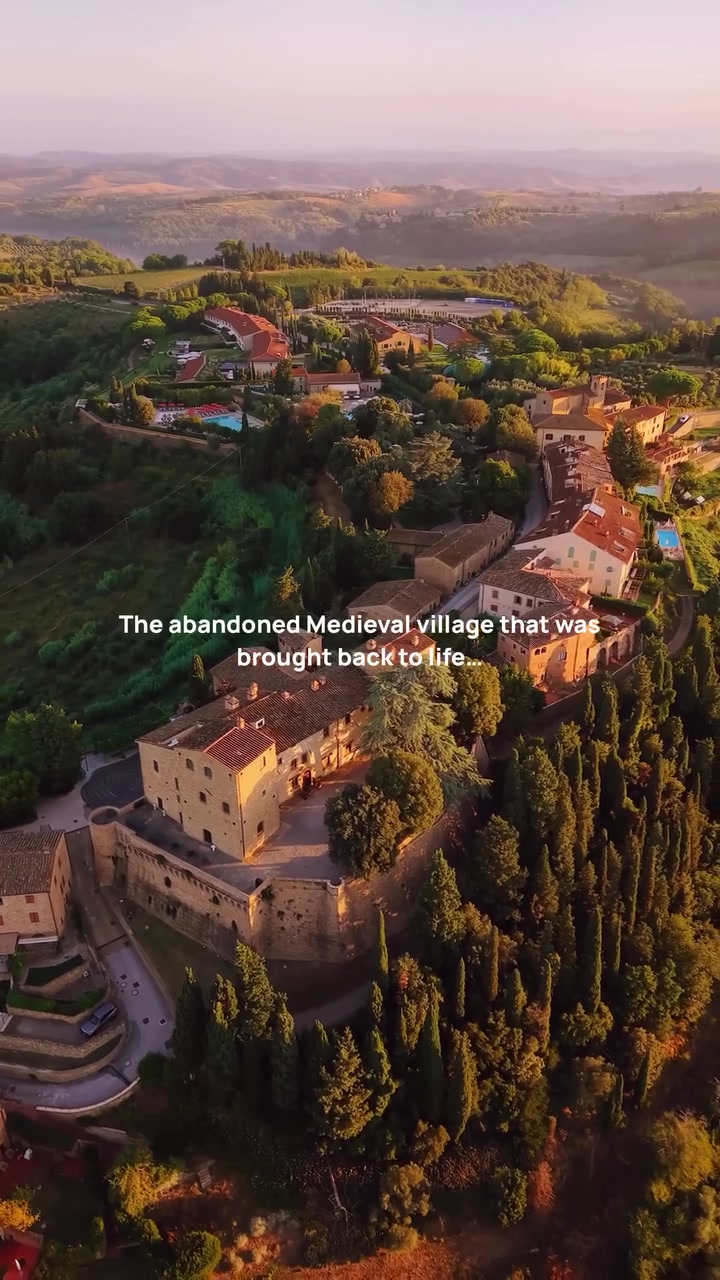 Tuscany's Medieval Village: Transformation to Luxury