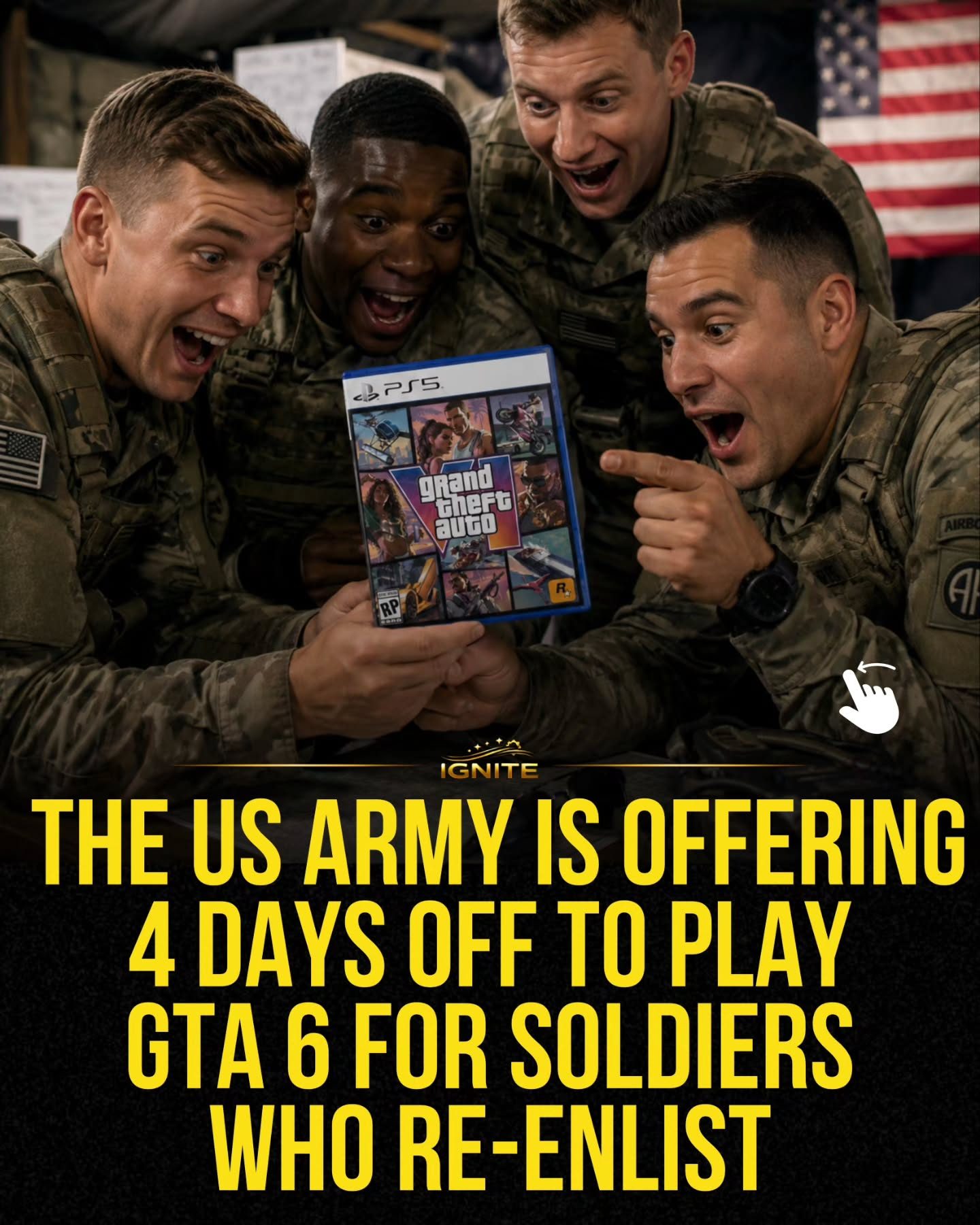 US Army Offers GTA 6 Pass for Soldier Re-enlistment