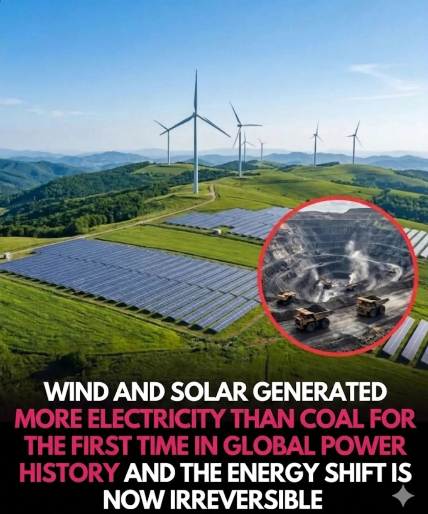 Renewable Energy Surpasses Coal: A Historic Global Shift