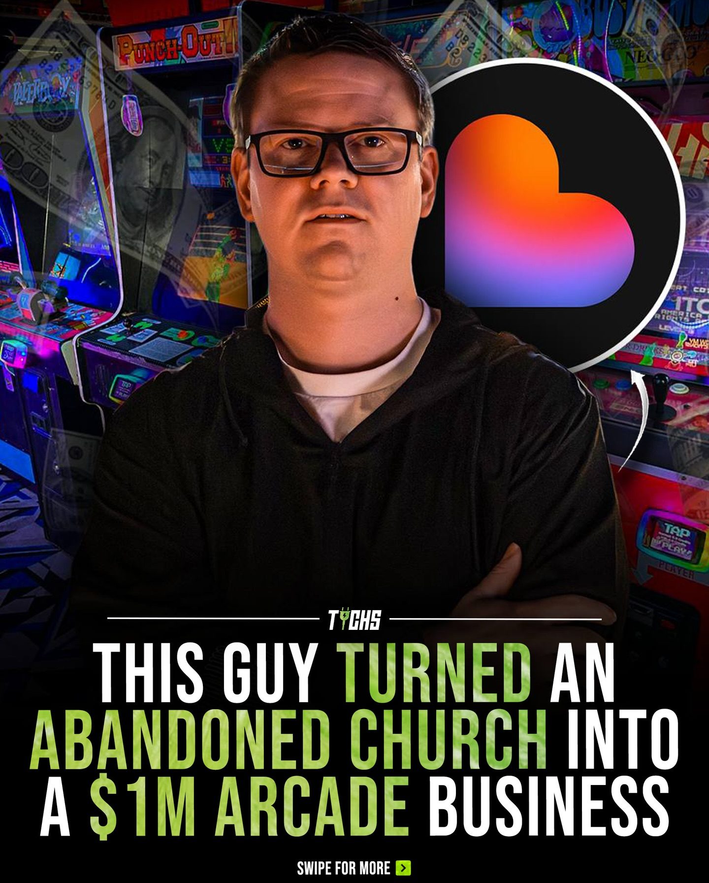 How a No-Code Tool Turned an Abandoned Church into a $1M Arcade