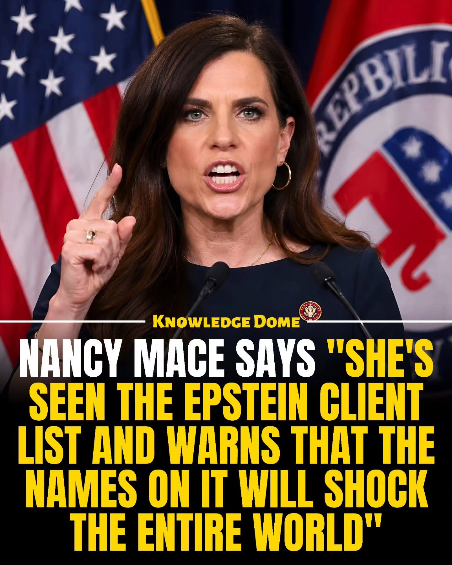 Nancy Mace's Assertions About Jeffrey Epstein Documents