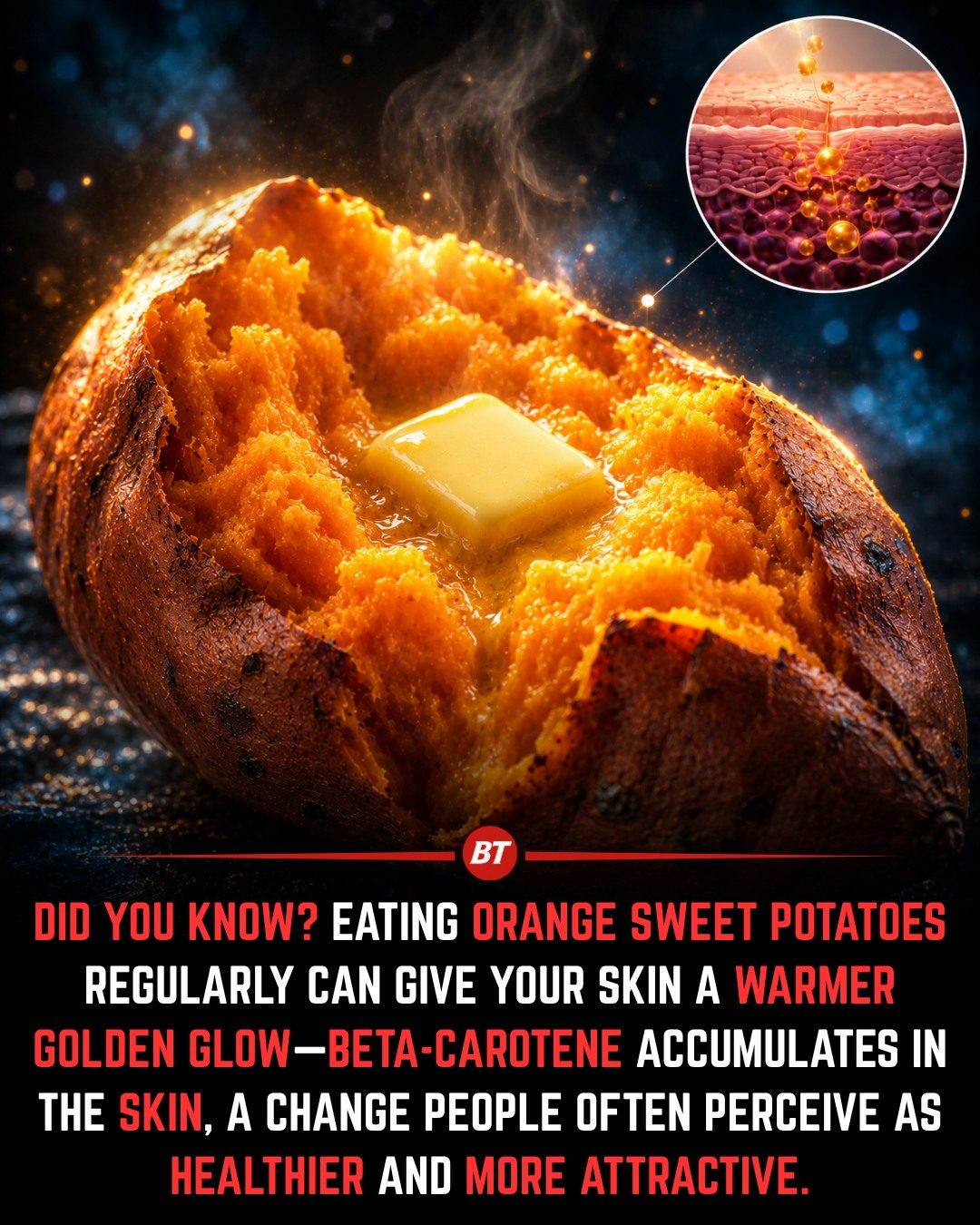 Sweet Potatoes: Glow Boosting Benefits