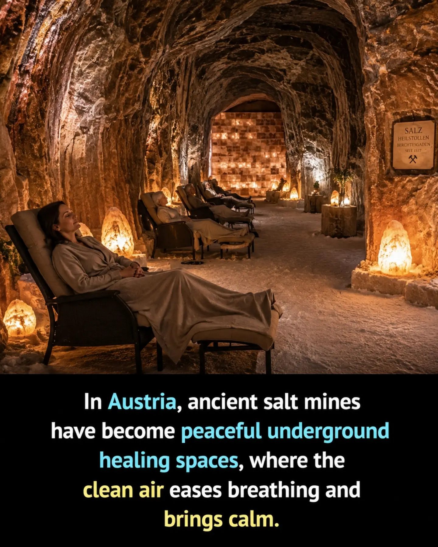 Salt Mine Healing in Austria: Unique Wellness Spaces