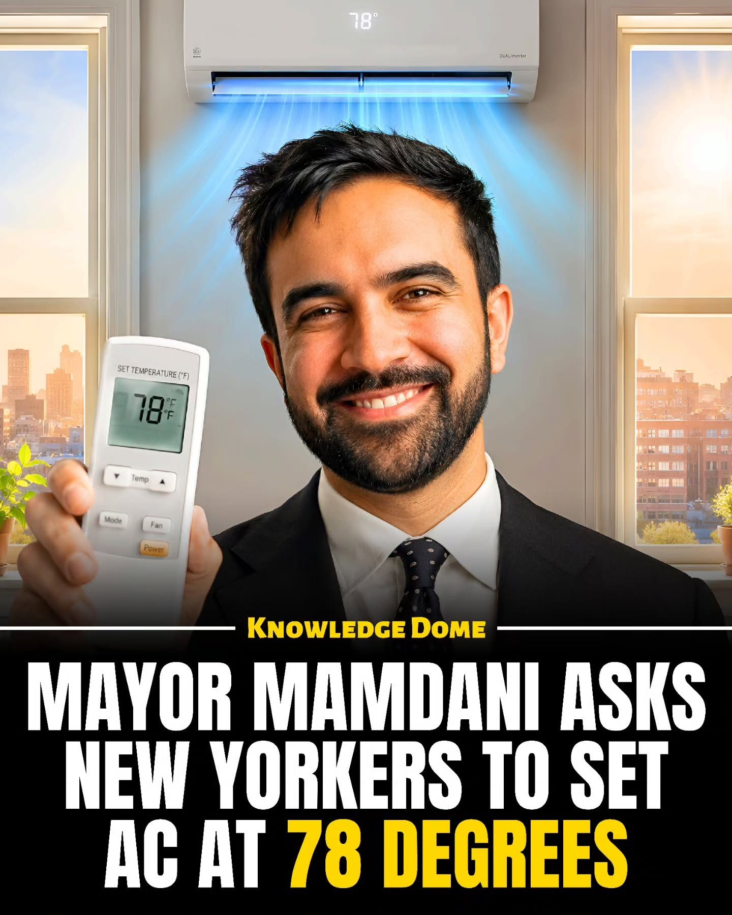 Mayor's 78°F AC Challenge: New York's Heat Wave Strategy