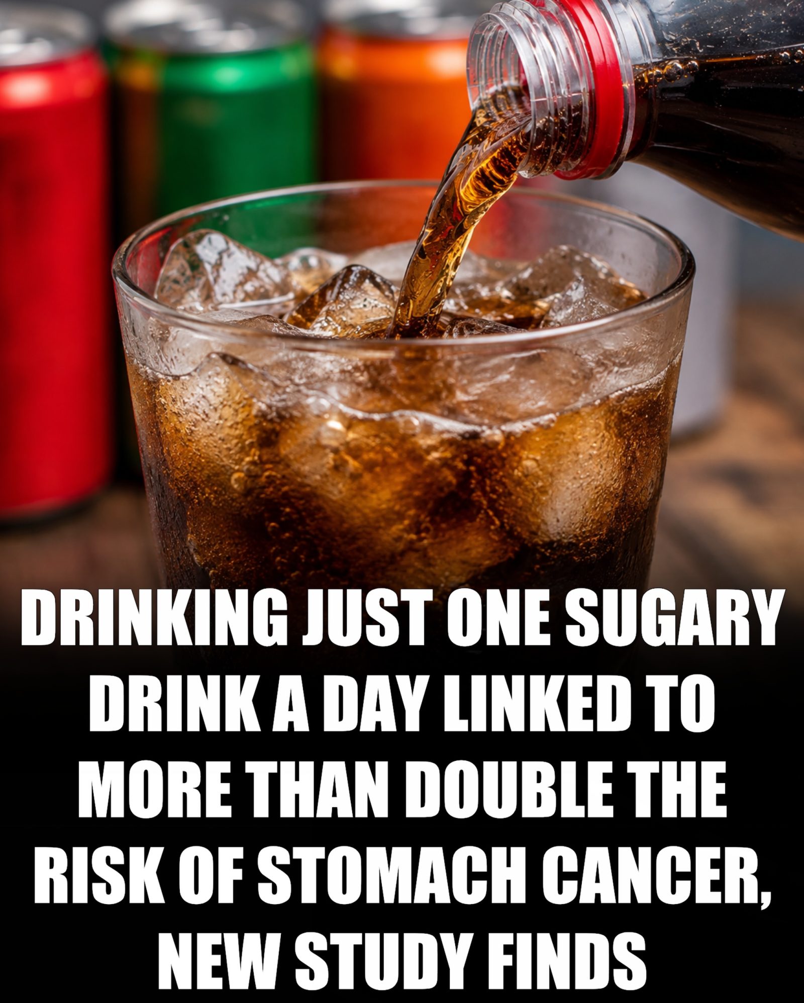 Soda and Stomach Cancer: New Study Reveals Higher Risk
