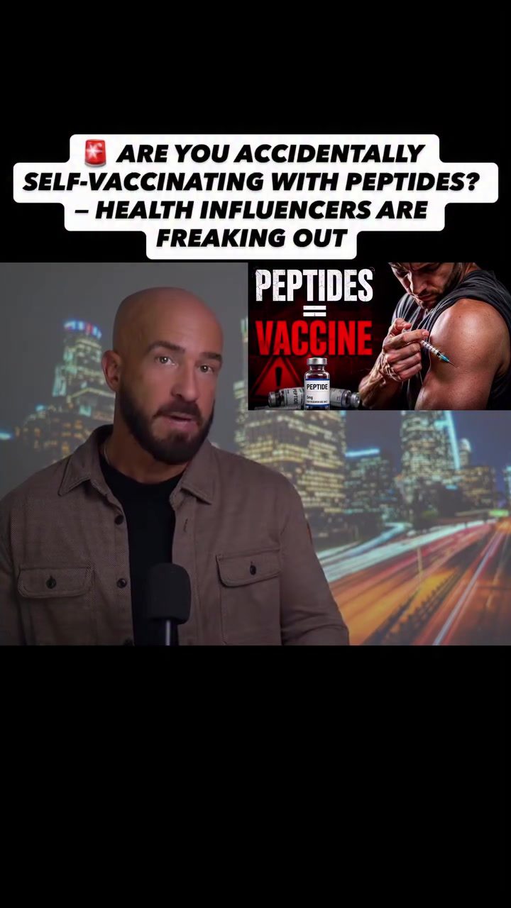 Controversy: Are Health Influencers Secretly Self-Vaccinating with Peptides?