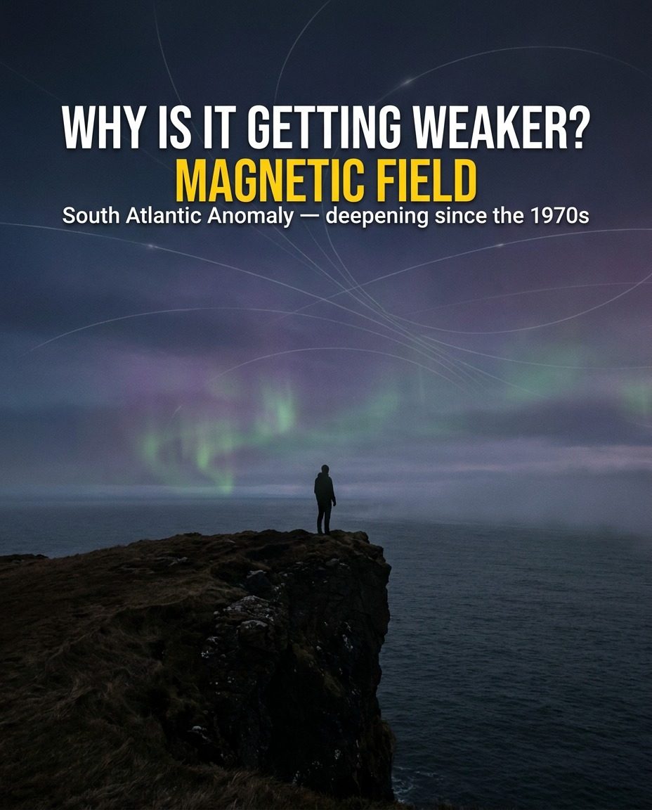 South Atlantic Anomaly: Magnetic Field Weakening